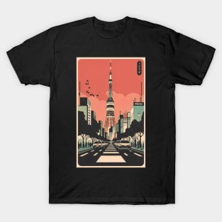 Vintage Tokyo art T-Shirt